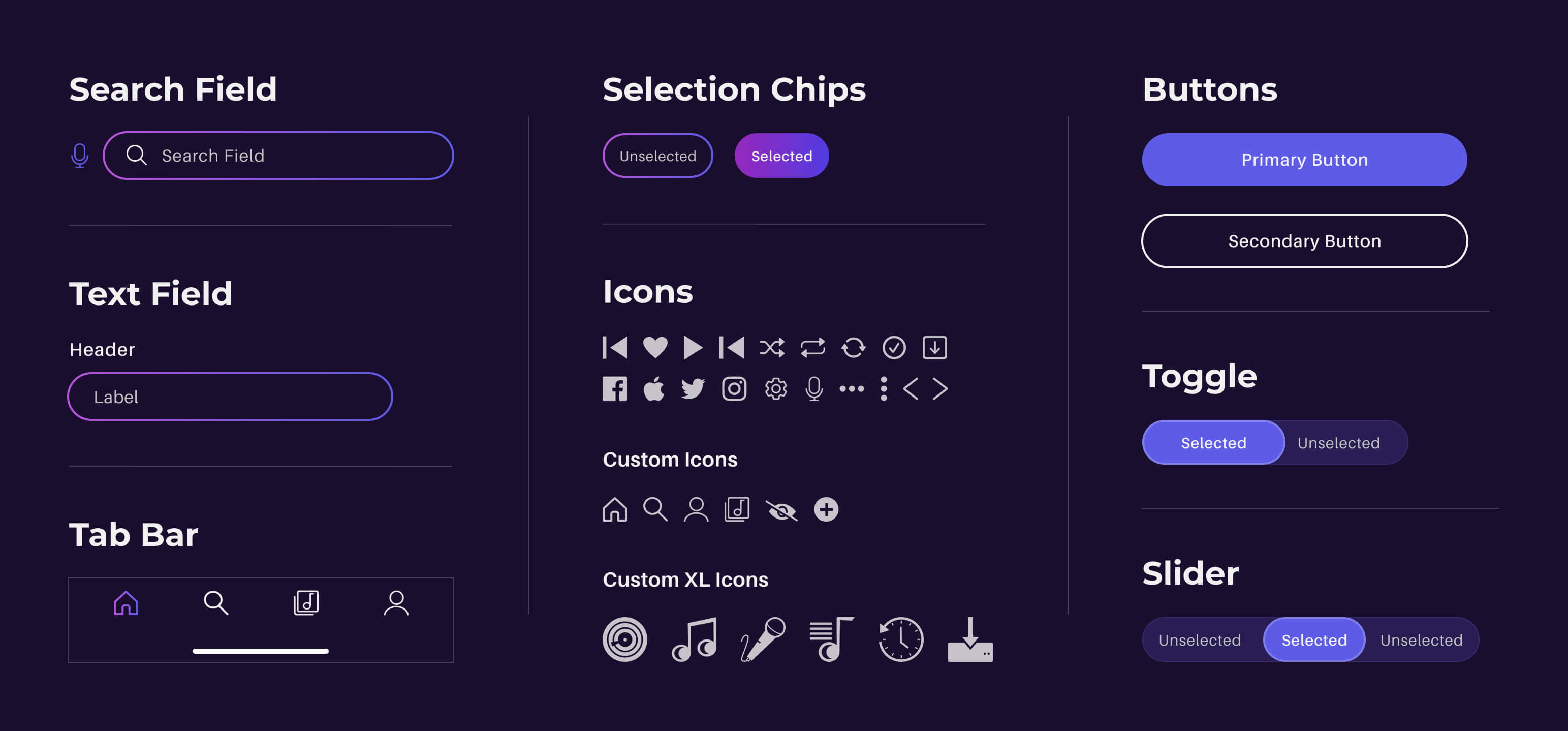 UI Elements