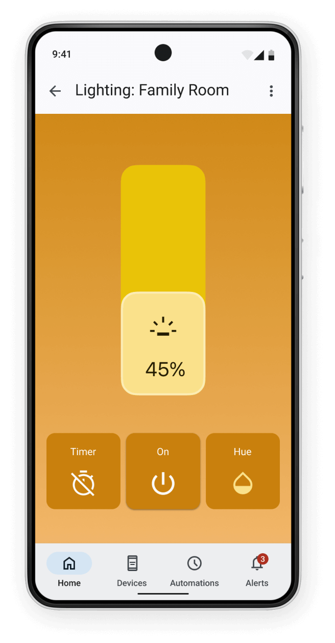 Android smart light