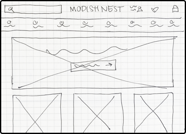 lofi wireframe nine