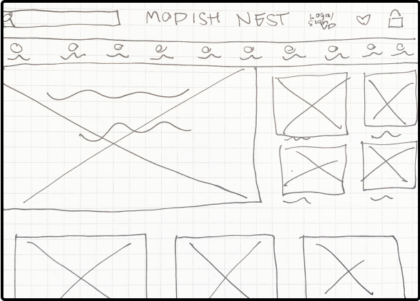 lofi wireframe ten