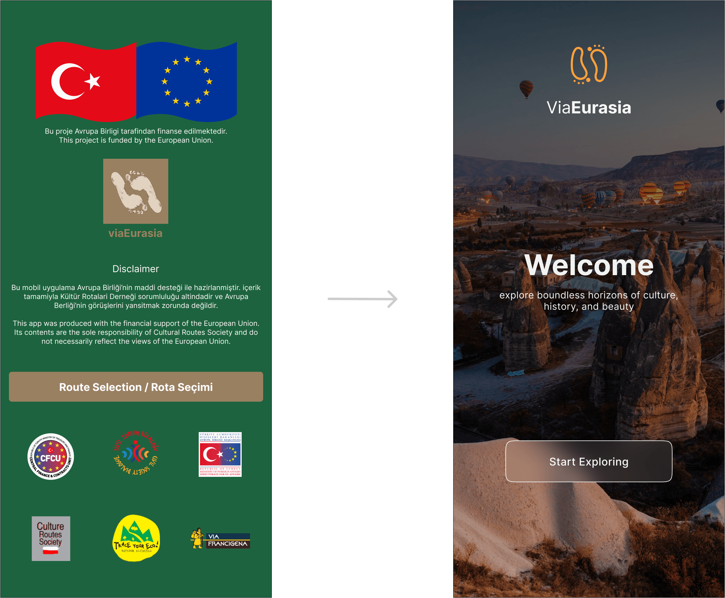 landing page
