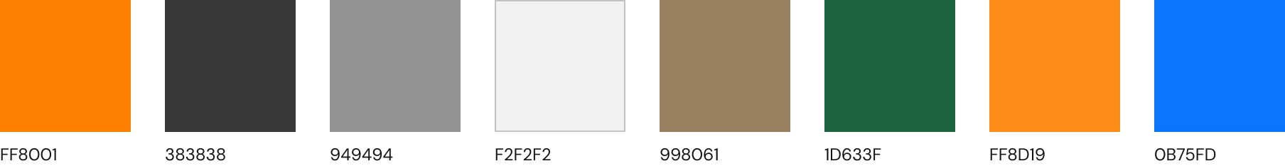colors before